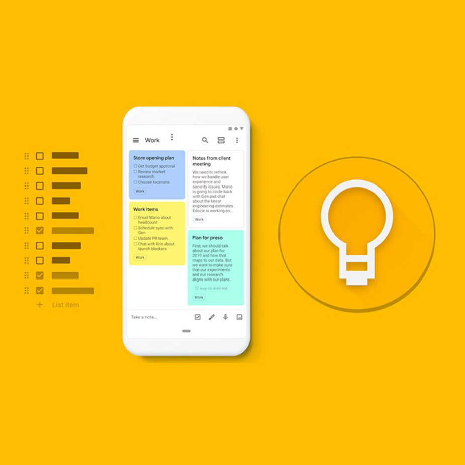 Google Keep - Ứng dụng ghi chú của Google